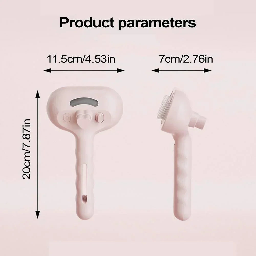 Pet Steam Spray Hair Comb