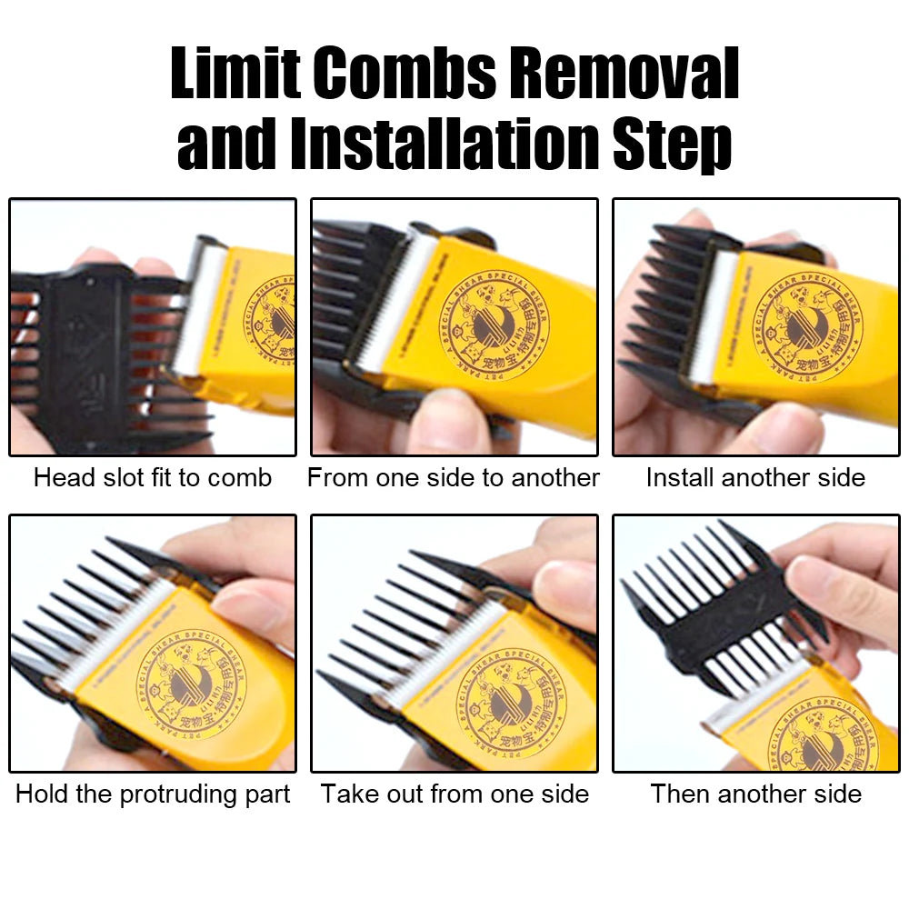 Pet Hair Clipper Grooming Set