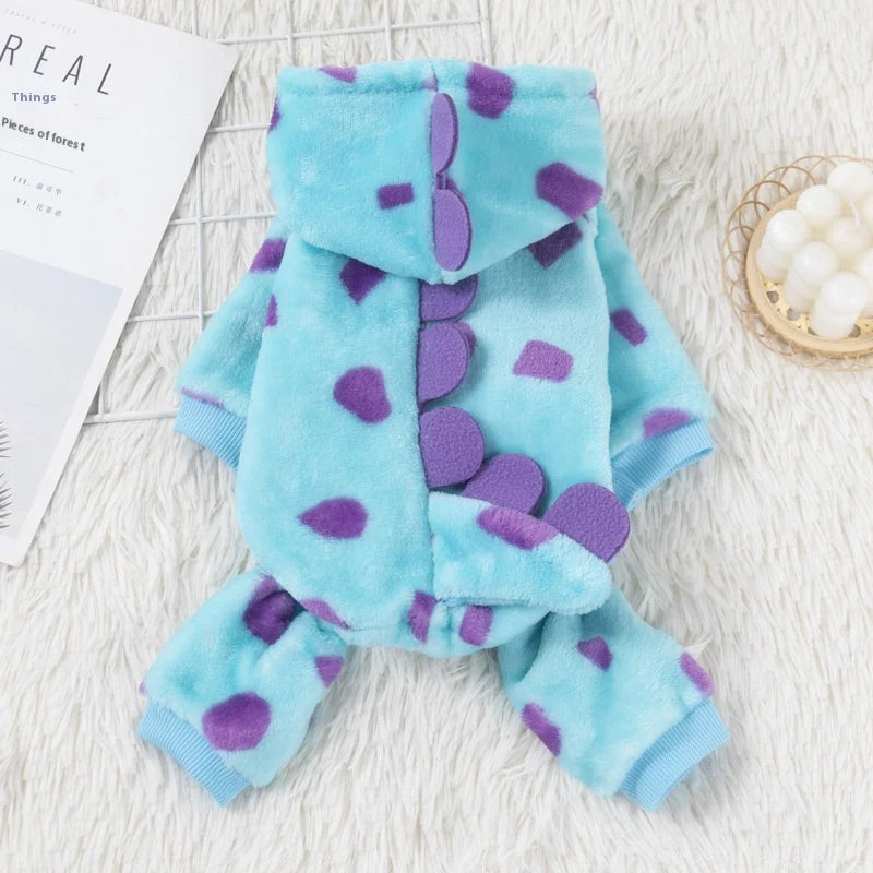 Pet Circle Plush Insulated Short Clothes for Dogs & Cats