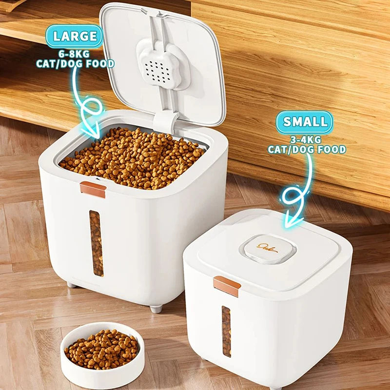 Pet Food Storage Barrel – Moisture-Proof & Airtight Container