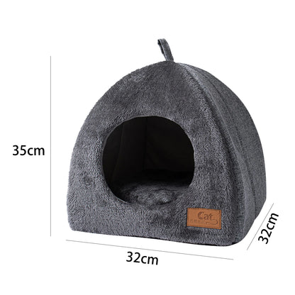 Soft Plush Pet Bed Nest for Cats & Puppies