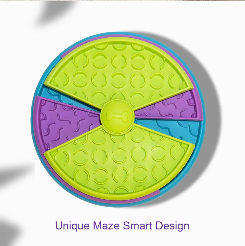 Booteely 3-Level Interactive Slow Feeder Dog Bowl