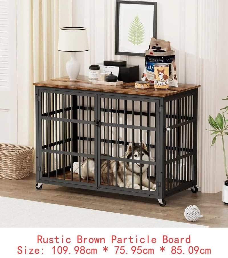Stylish Furniture-Style Pet Kennel