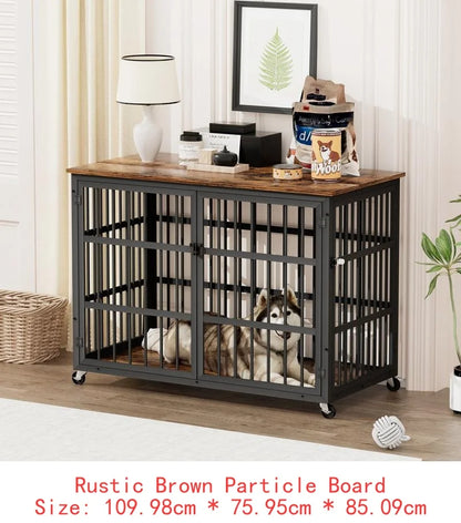 Stylish Furniture-Style Pet Kennel
