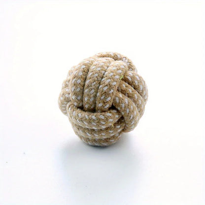 Candy-Colored Rope Ball Chew Toy for Dogs & Cats