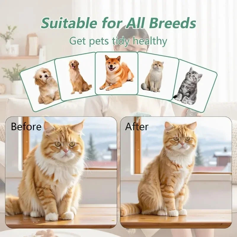 Pet Steam Spray Hair Comb