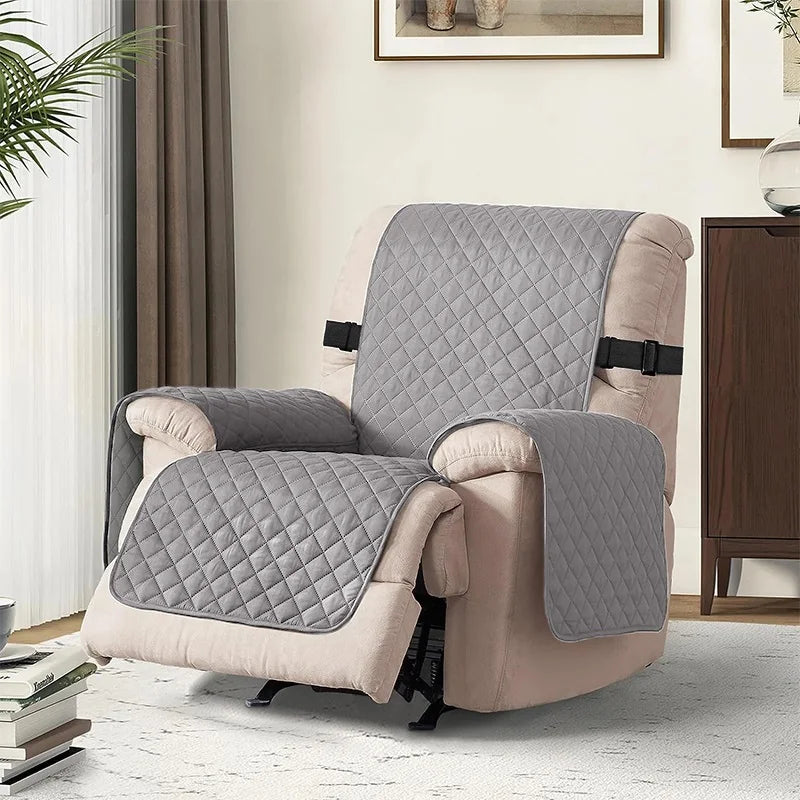 Seater Quilted Recliner Sofa Cover