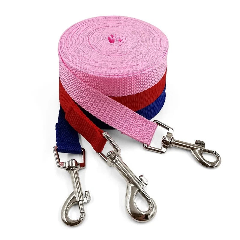 Durable Nylon Dog Leash for Large Dogs