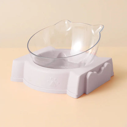 Automatic Pet Feeder & Water Dispenser – All-in-One Bowl