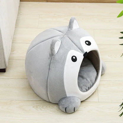 Soft Plush Cat Bed House
