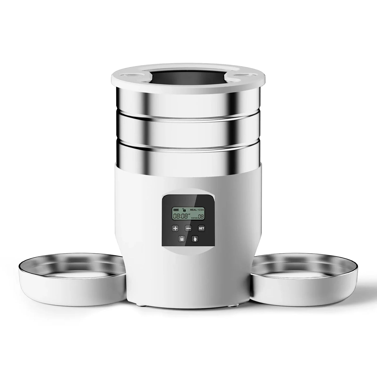 4.5L Smart Automatic Cat Feeder with WiFi & Button Control