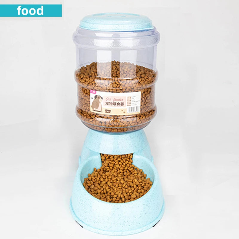 Large Capacity Automatic Pet Feeder & Water Dispenser