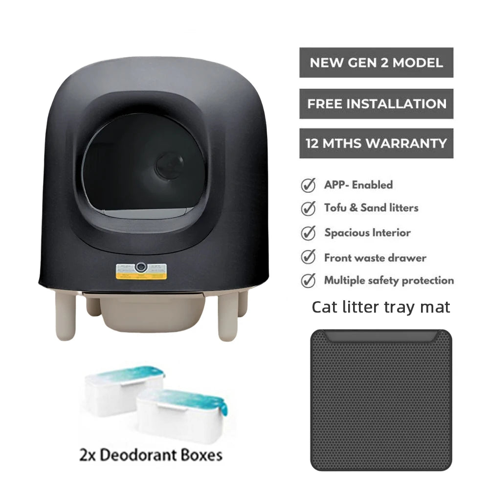 Petree 2.0 Pro – The Smarter Way to a Cleaner Litter Box