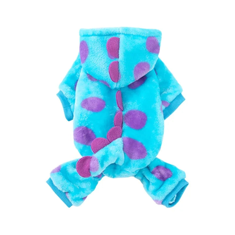 Pet Circle Plush Insulated Short Clothes for Dogs & Cats