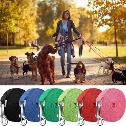 Durable Nylon Dog Leash for Large Dogs