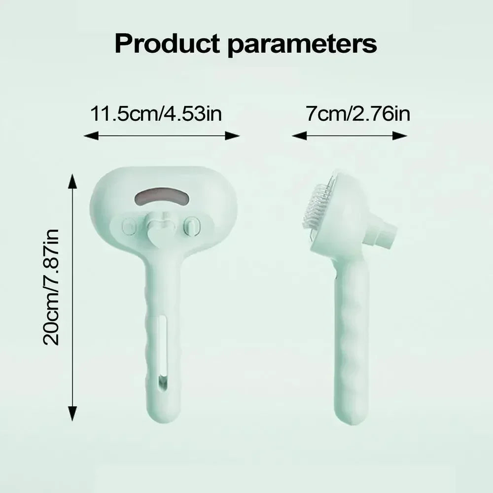 Pet Steam Spray Hair Comb