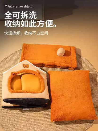 Spacious All-Season Pet House for Cats & Dogs