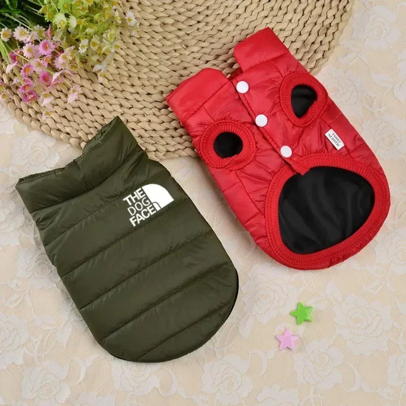 Double-Sided Winter Dog Coat