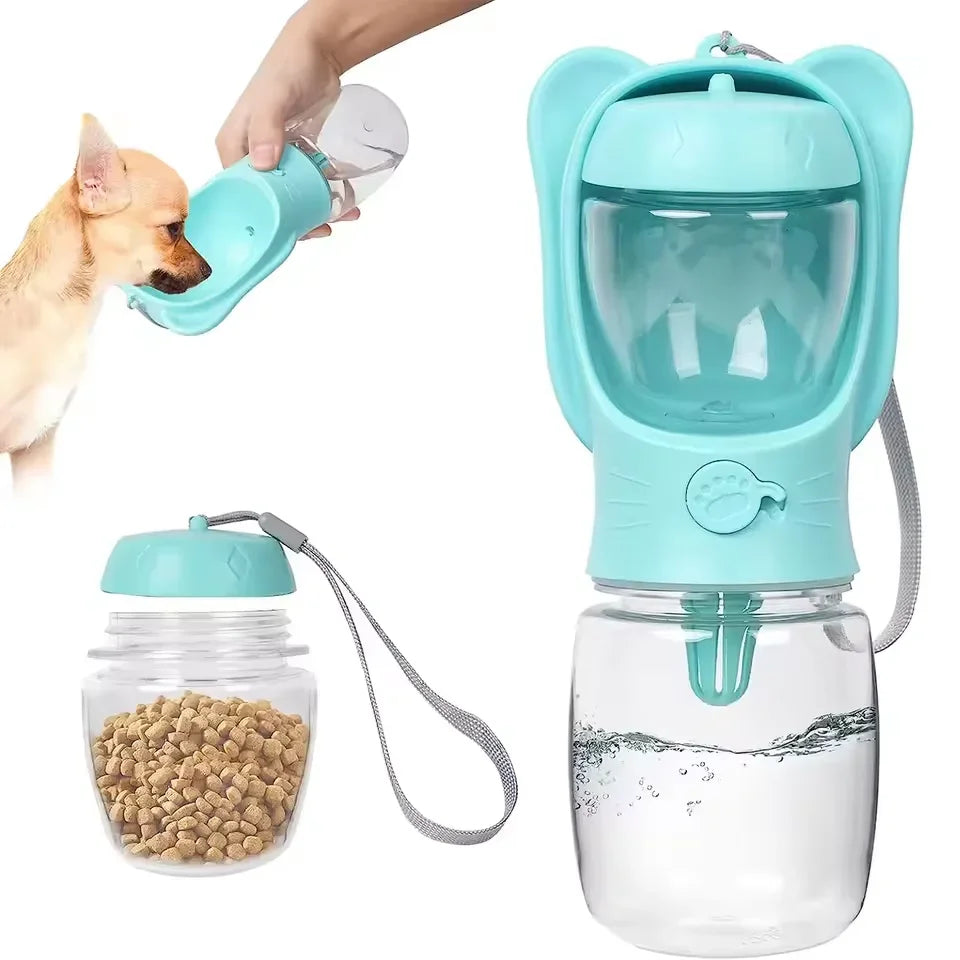 Portable Pet Water & Food Bottle