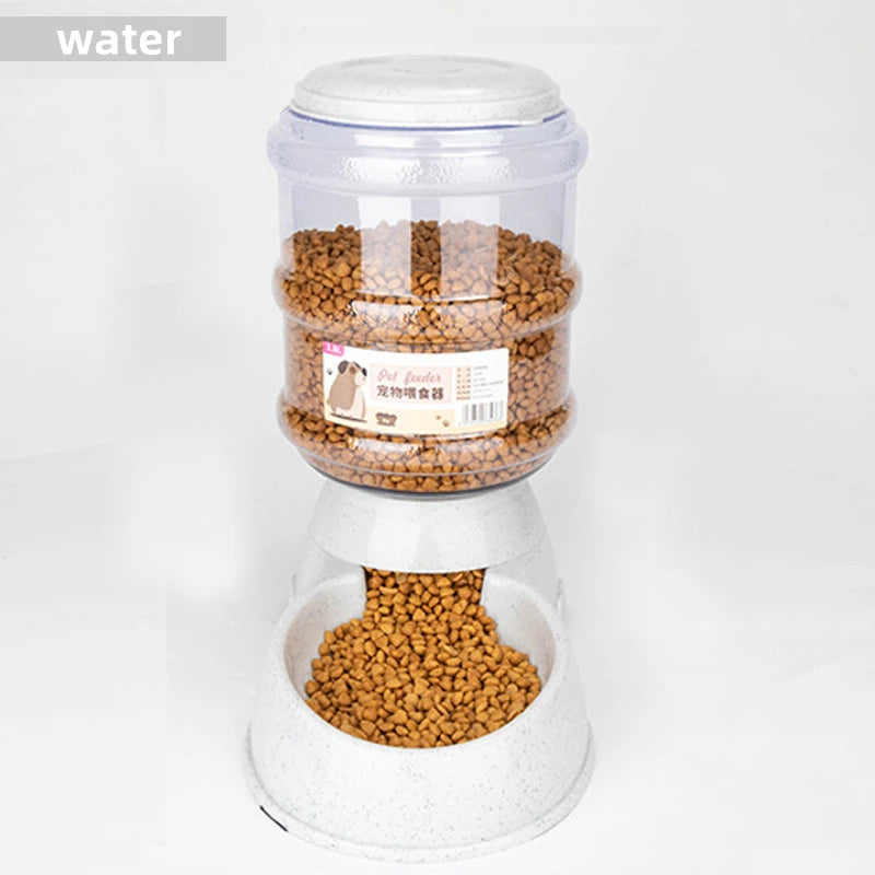 Large Capacity Automatic Pet Feeder & Water Dispenser