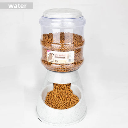 Large Capacity Automatic Pet Feeder & Water Dispenser