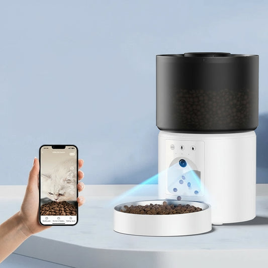 A60 Smart Automatic Pet Feeder with 1080P HD Camera