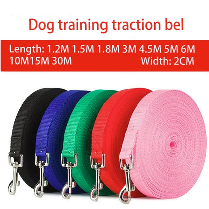 Durable Nylon Dog Leash for Large Dogs