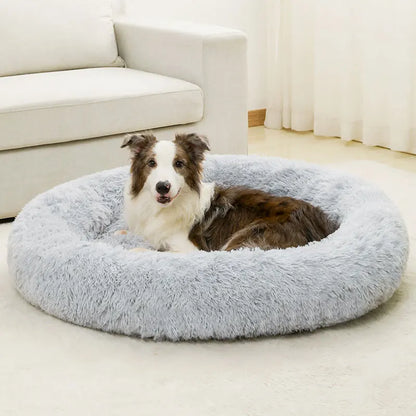 Soft Plush Pet Bed for Dogs & Cats