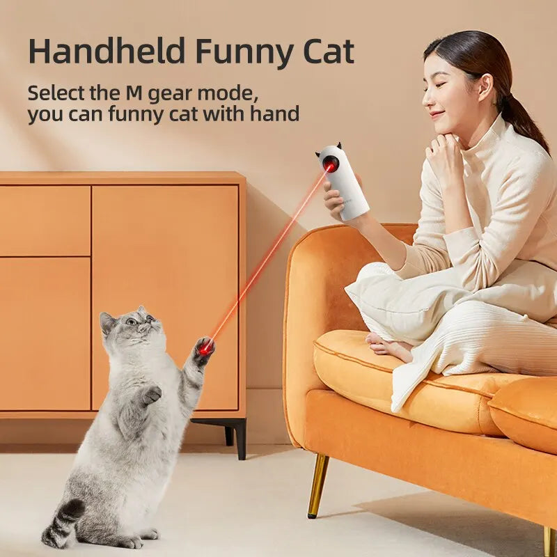 Automatic LED Laser Cat Toy