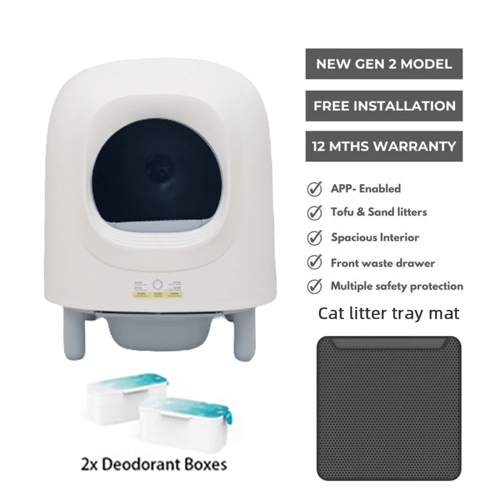 Petree 2.0 Pro – The Smarter Way to a Cleaner Litter Box