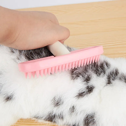 Silicone Small Pet Grooming Comb