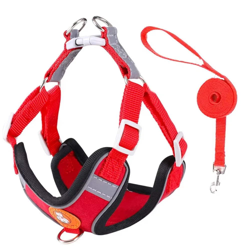 Reflective No-Pull Adjustable Dog Harness