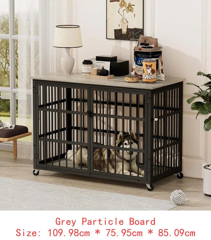Stylish Furniture-Style Pet Kennel