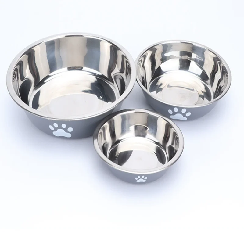 Large Capacity Stainless Steel Pet Bowl