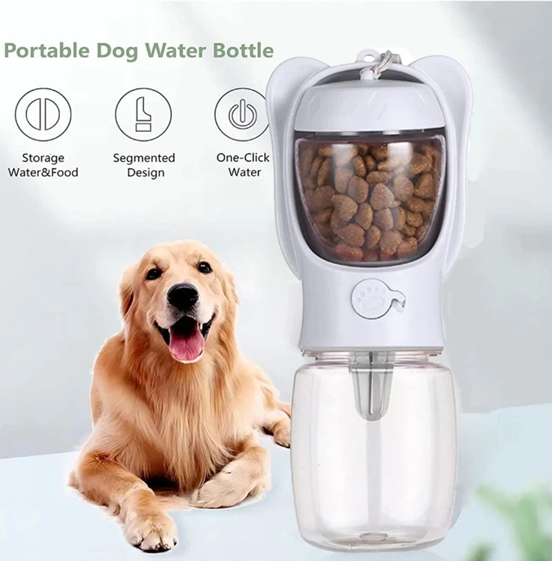 Portable Pet Water & Food Bottle