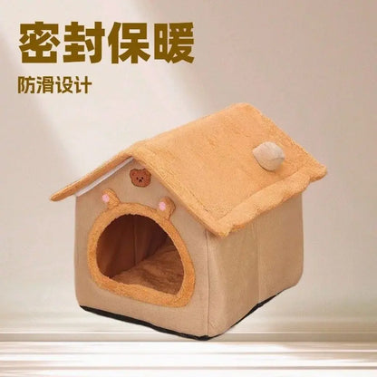 Spacious All-Season Pet House for Cats & Dogs