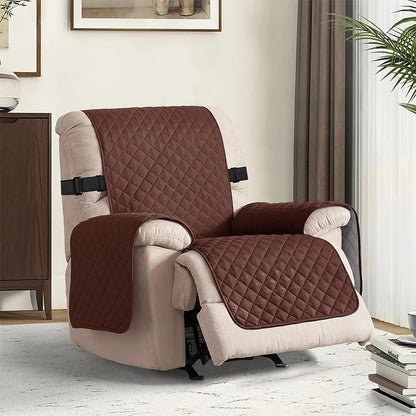Seater Quilted Recliner Sofa Cover