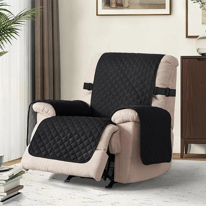 Seater Quilted Recliner Sofa Cover