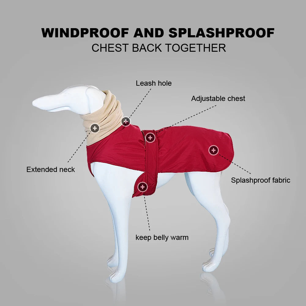 Super Warm Waterproof Dog Coat