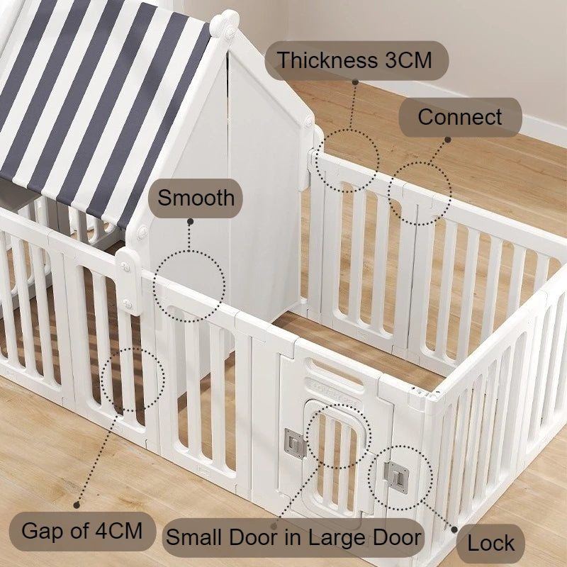 Indoor Large Dog Fence & Pet Enclosure