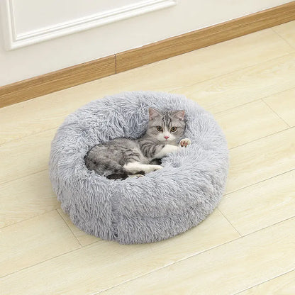 Soft Plush Pet Bed for Dogs & Cats