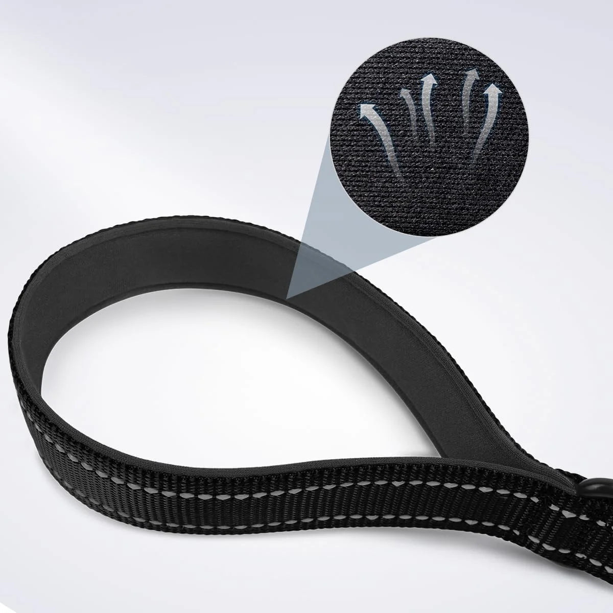 Heavy Duty Short Dog Leash with Padded Handle