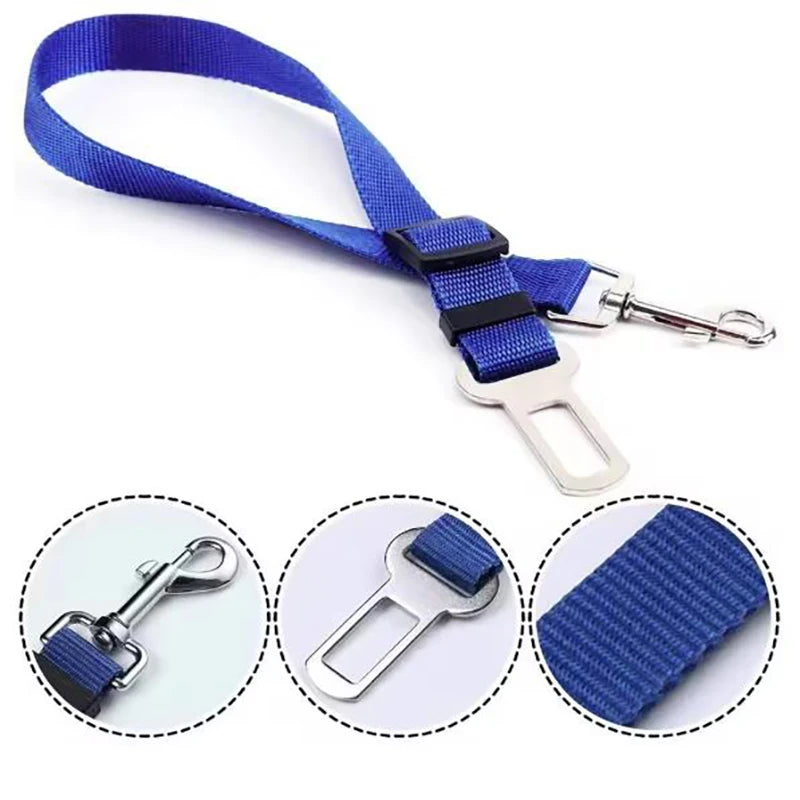 Adjustable Pet Car Seat Belt Leash