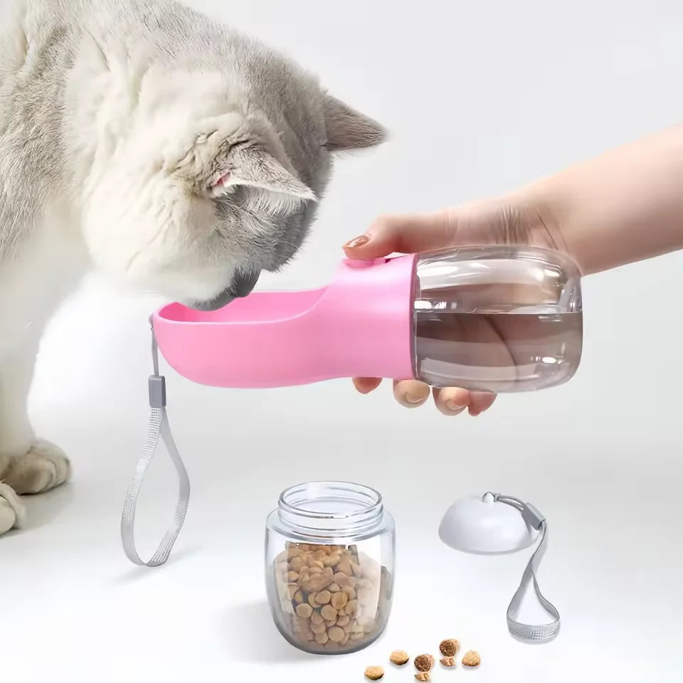 Portable Pet Water & Food Bottle