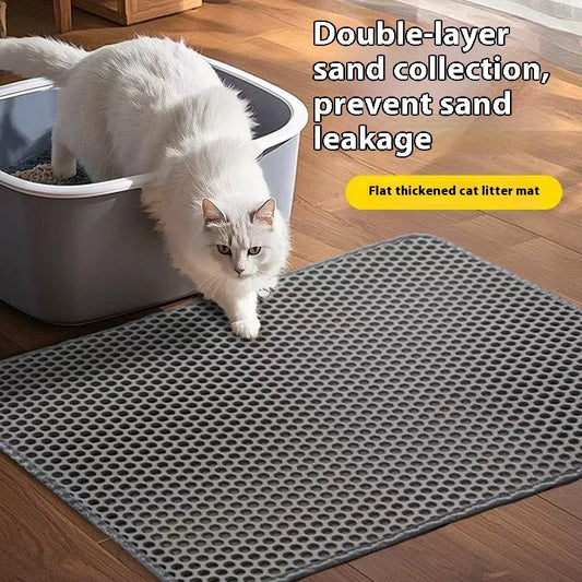 Waterproof 2-Layer Cat Litter Mat