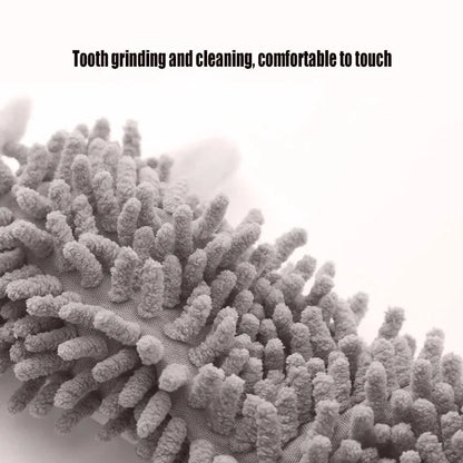 Squeaky Spiky Plush Dog Toy for Puppies