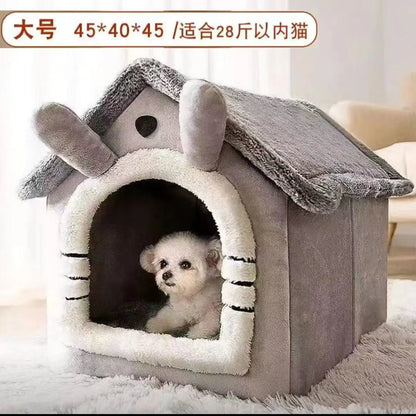 Spacious All-Season Pet House for Cats & Dogs