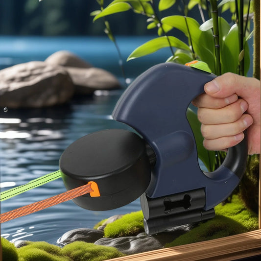 Retractable Dual Dog Leash with LED Light