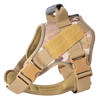 Tactical Dog Harness with Quick Release Buckle