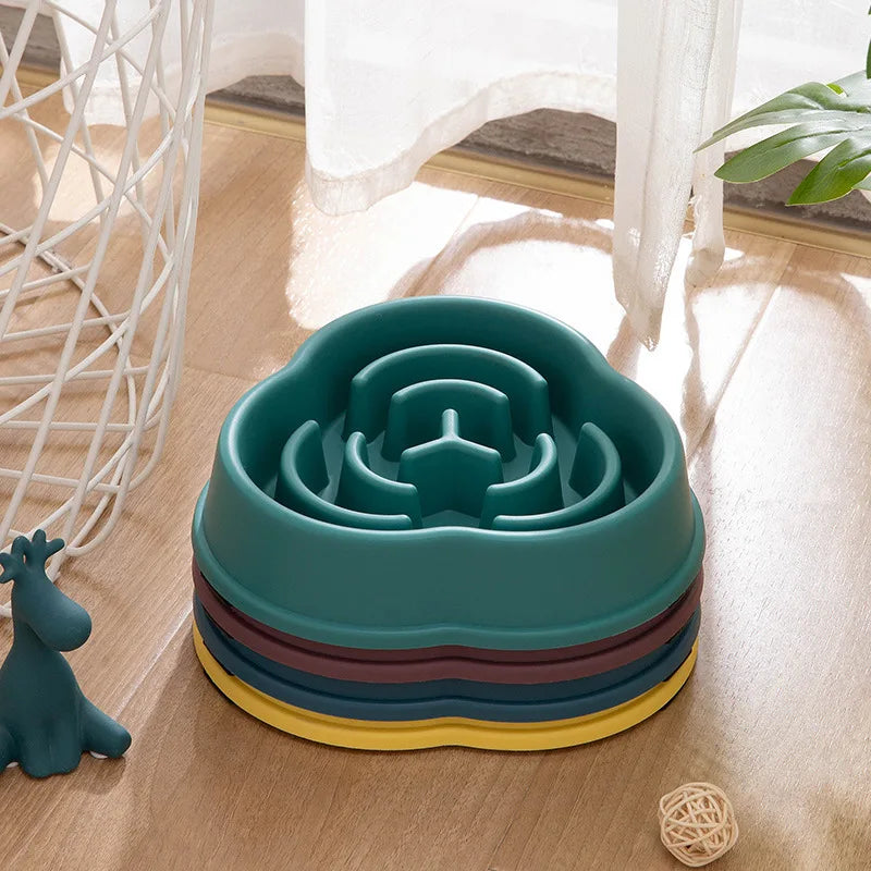 Anti-Choking Slow Feeder Dog Bowl